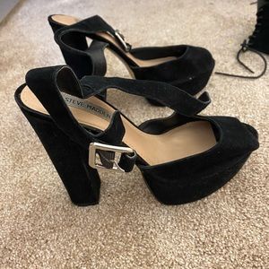 Steve Madden suede stiletto